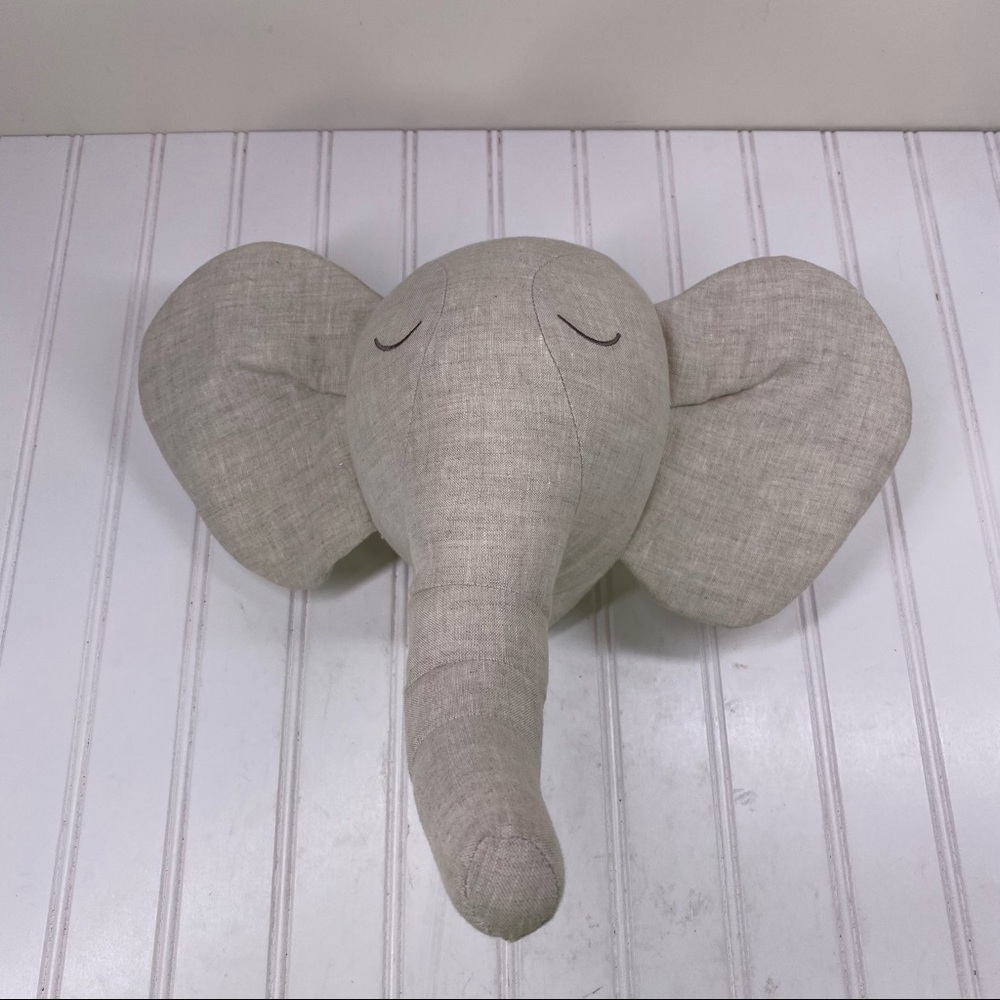 Just Born Keepsake Plush Elephant head